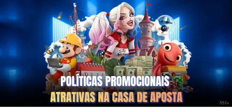 Controles de paJogonto e BRL em 551x